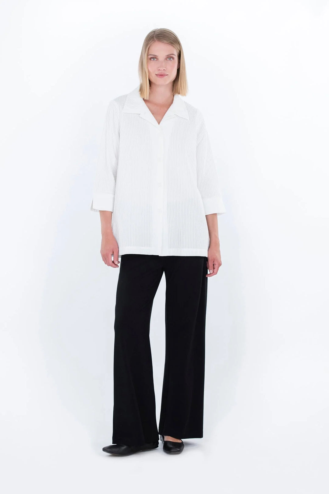 Falla Finland | Kumina Textured Cotton Jacket | White