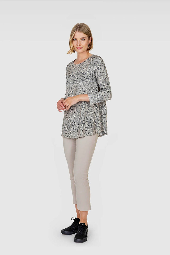 Falla Finland | Kupla Jersey Tunic | Seashell Print
