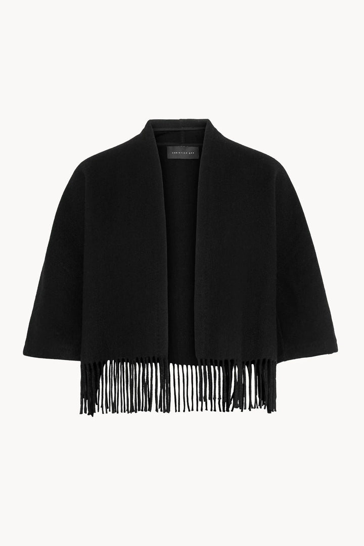 Keyla Lambswool Jacket | Black