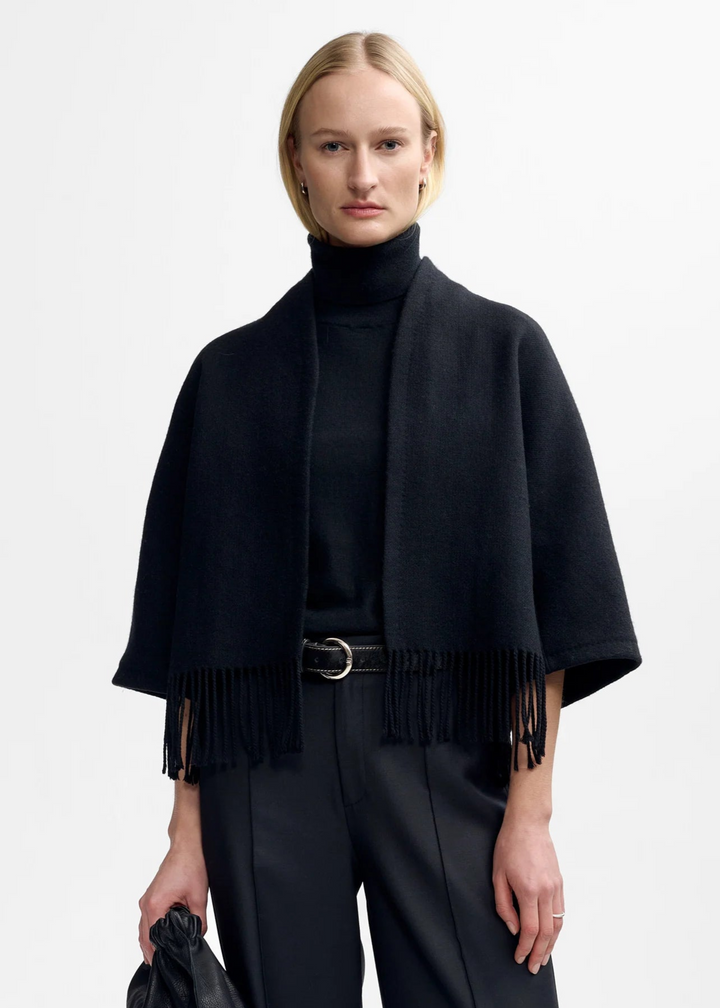 Keyla Lambswool Jacket | Black