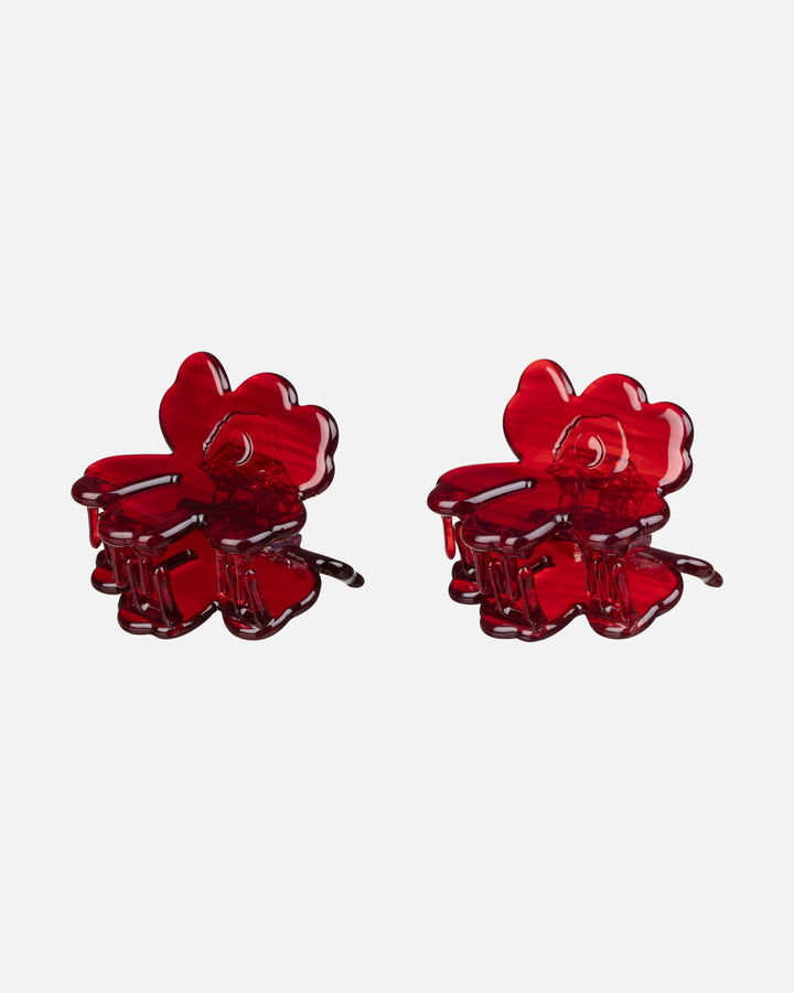 Nano Unikko Hair Clips | Set of 2 | Red