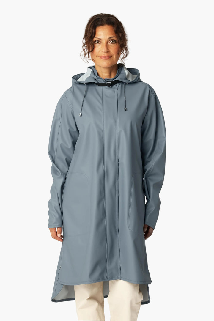 Ilse Jacobsen | Rain 71 Raincoat | Grey Blue