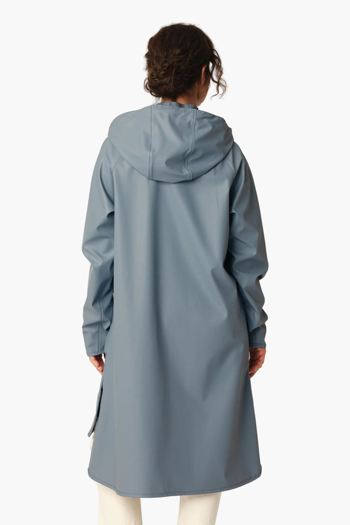Ilse Jacobsen | Rain 71 Raincoat | Grey Blue