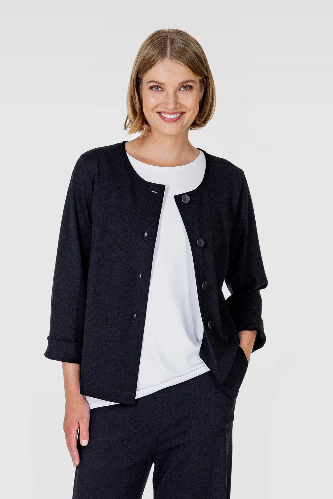 Falla Finland | Serata Ponte Jacket | Black