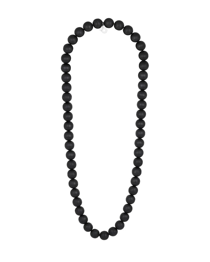 Aarikka Suometar Necklace, Black - pirkko. Aarikka
