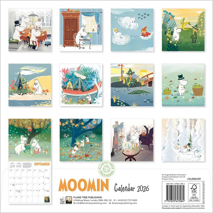 Moomin 2026 Calendar