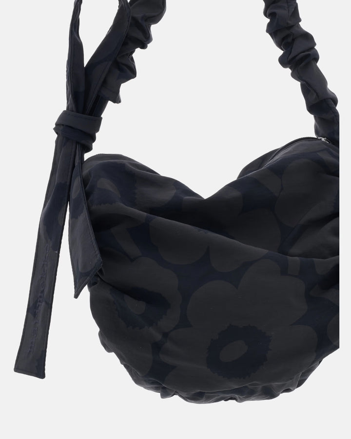 Utu Medium Unikko Shoulder Bag | Black, Grey
