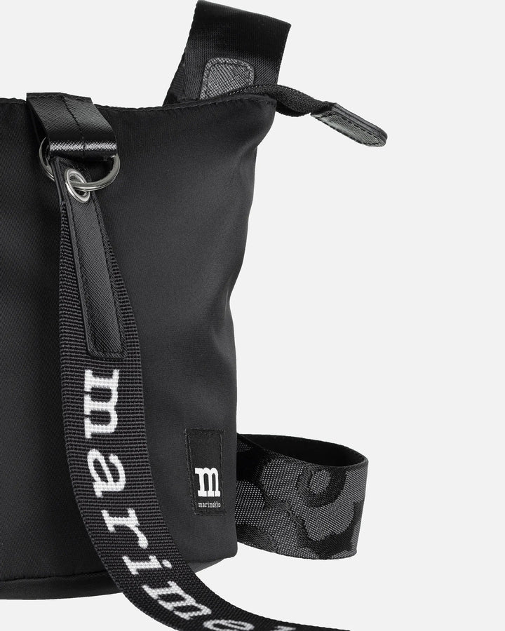 Essential Bucket Shoulder Bag | Black - pirkko. Marimekko