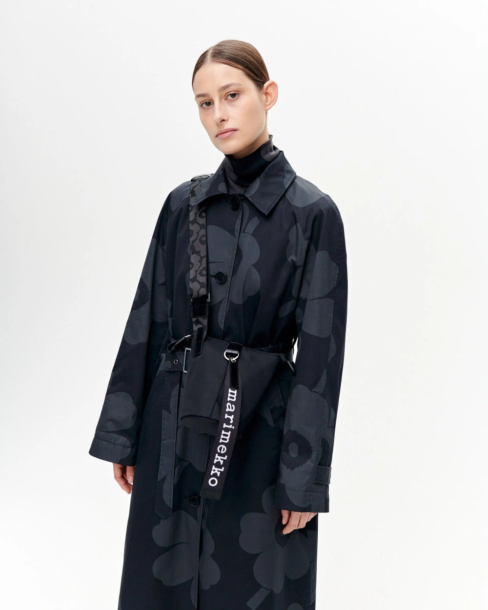 Essential Bucket Shoulder Bag | Black - pirkko. Marimekko
