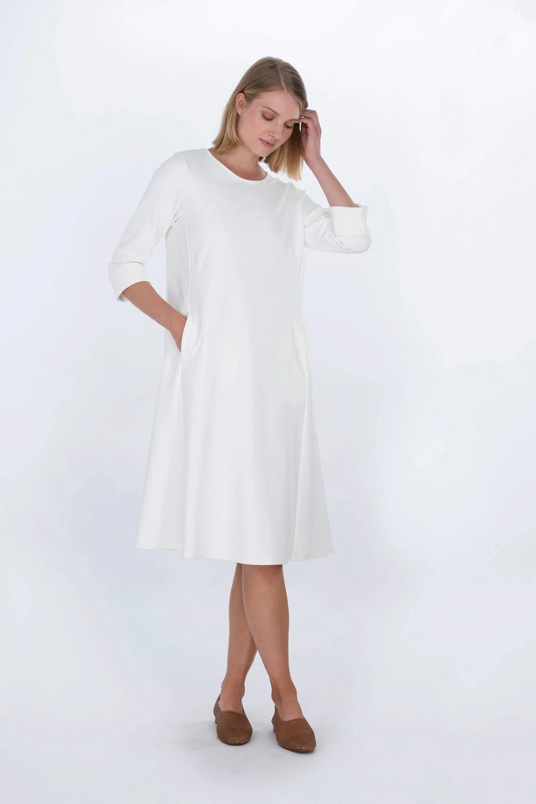 Top white ponte dress - Official Online Store Top white ponte dress - Official Online Store