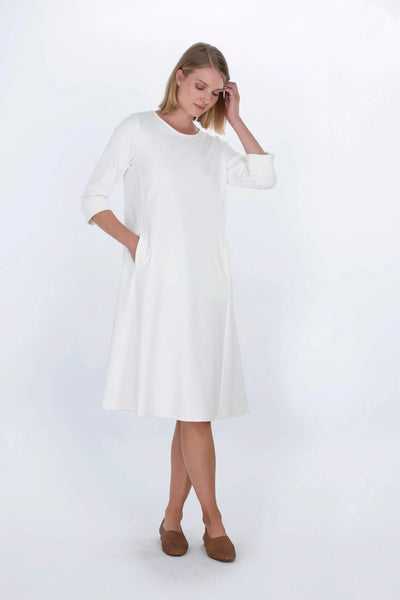Falla Finland Falla Finland | Selva Ponte Dress | Off-white