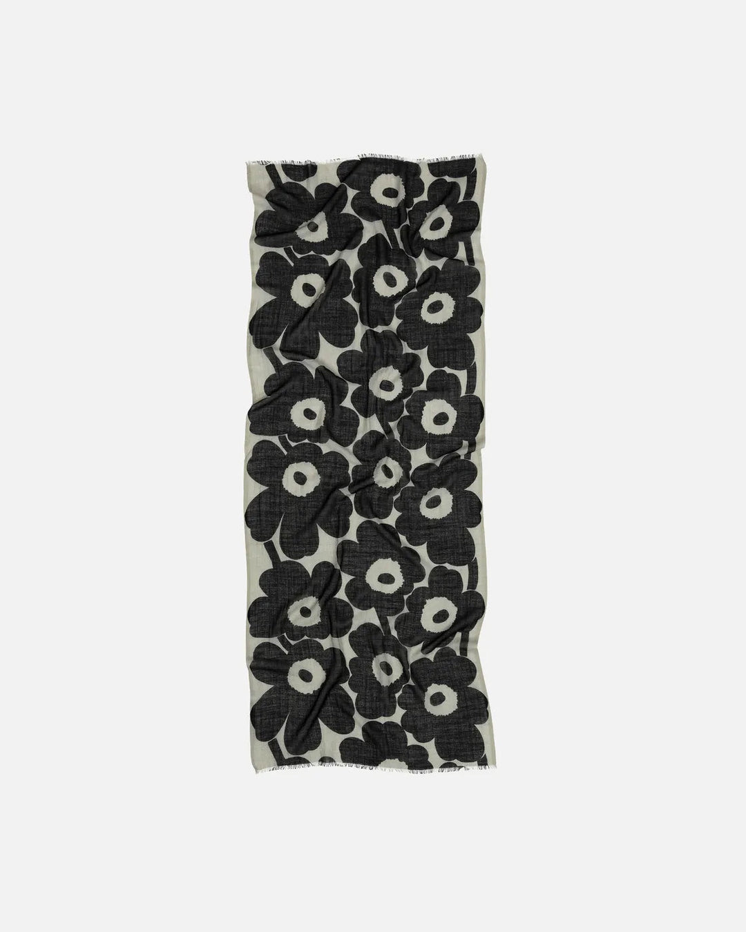 Fiore Unikko Scarf | Black Light Khaki | 28 Fiore Unikko Scarf | Black Light Khaki | 28