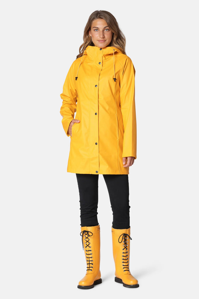 ILSE JACOBSEN ブラックレインコート38 ILSE JACOBSEN Ilse Jacobsen | Rain 87 | Cyber Yellow - pirkko.