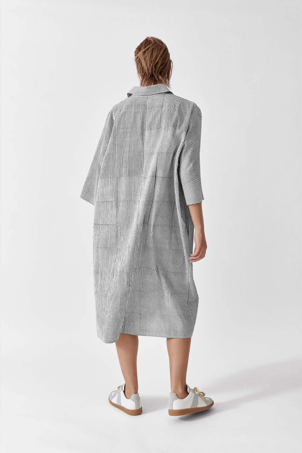 Jan M Minna Blockprint Cotton Shirtdress - pirkko. Jan Machenhauer