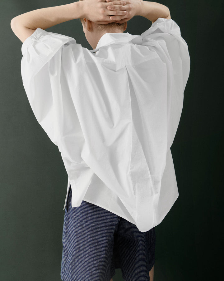 Jan Machenhauer | Nina Cotton Poplin Shirt | White - pirkko. Jan Machenhauer