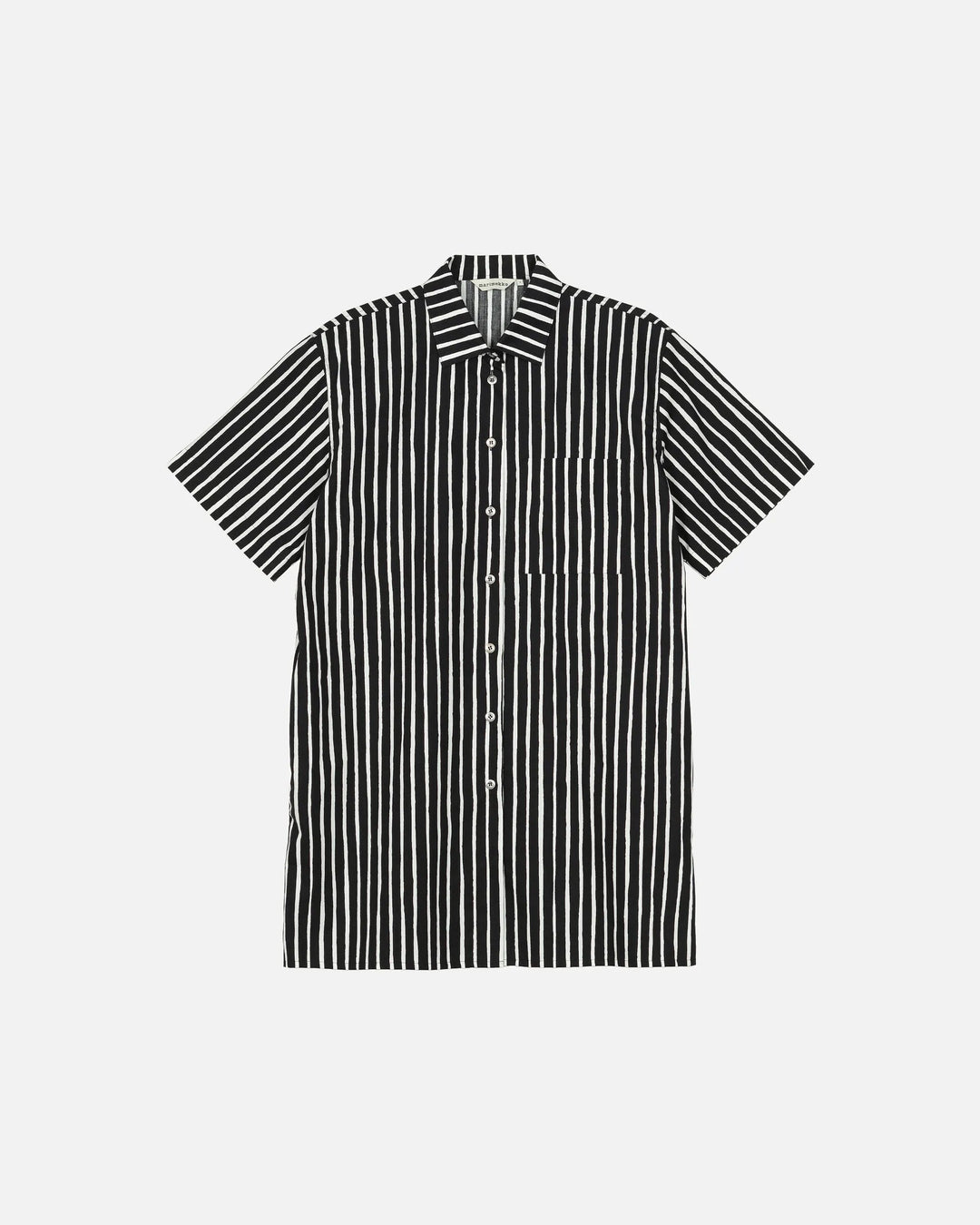 Jokapoika Shortsleeve Dress | Black, White - pirkko. Marimekko