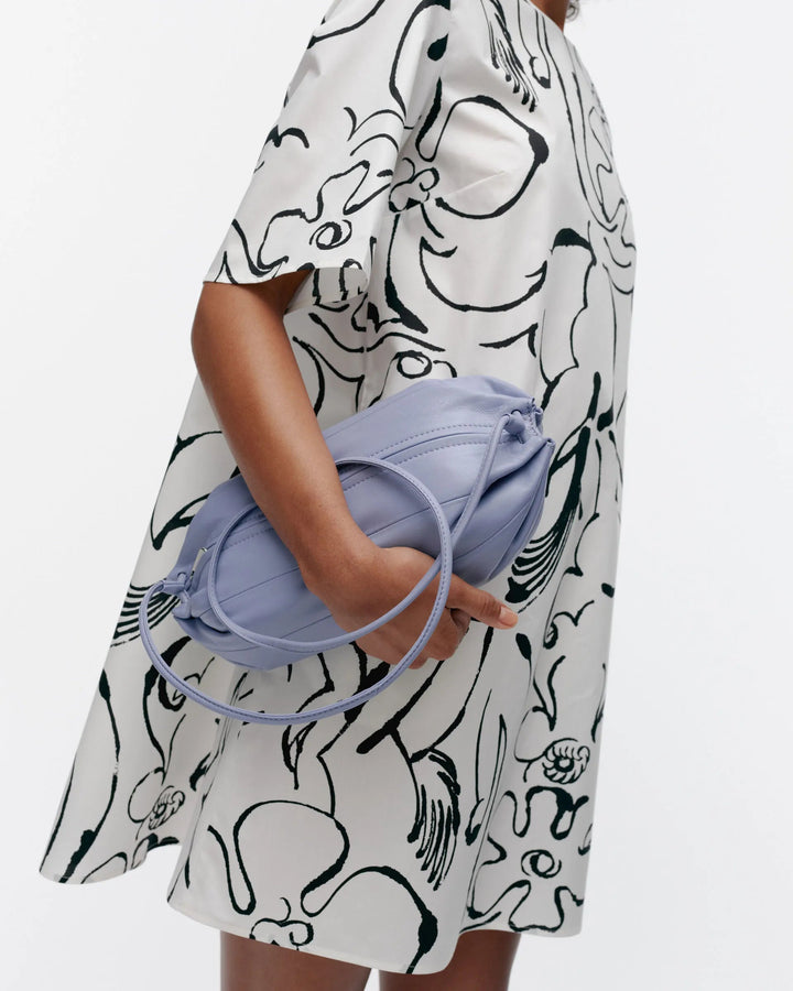 Karla Leather Shoulder Bag | Lavender - pirkko. Marimekko