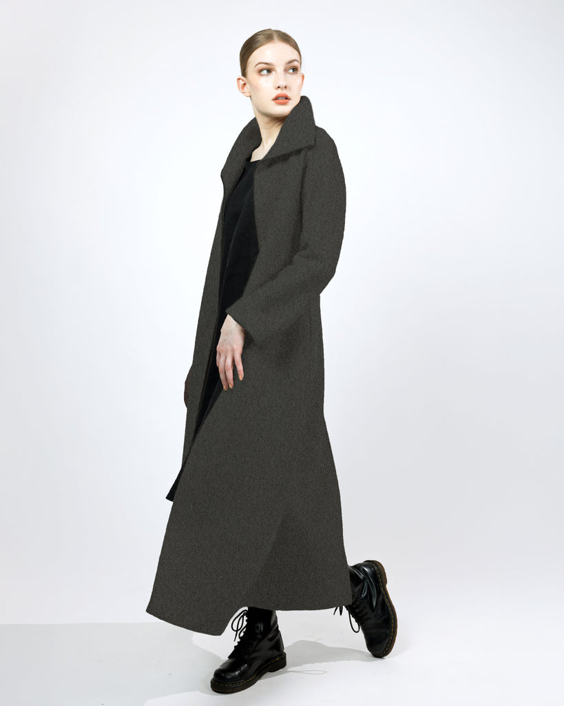 こ*ろ様 Maison Special wool coat loru-boiled-wool-coat-dark-