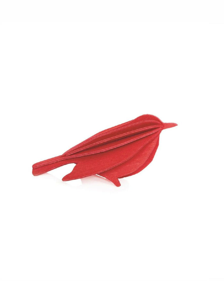Lovi | Bird | 12 cm | Bright Red - pirkko. LOVI