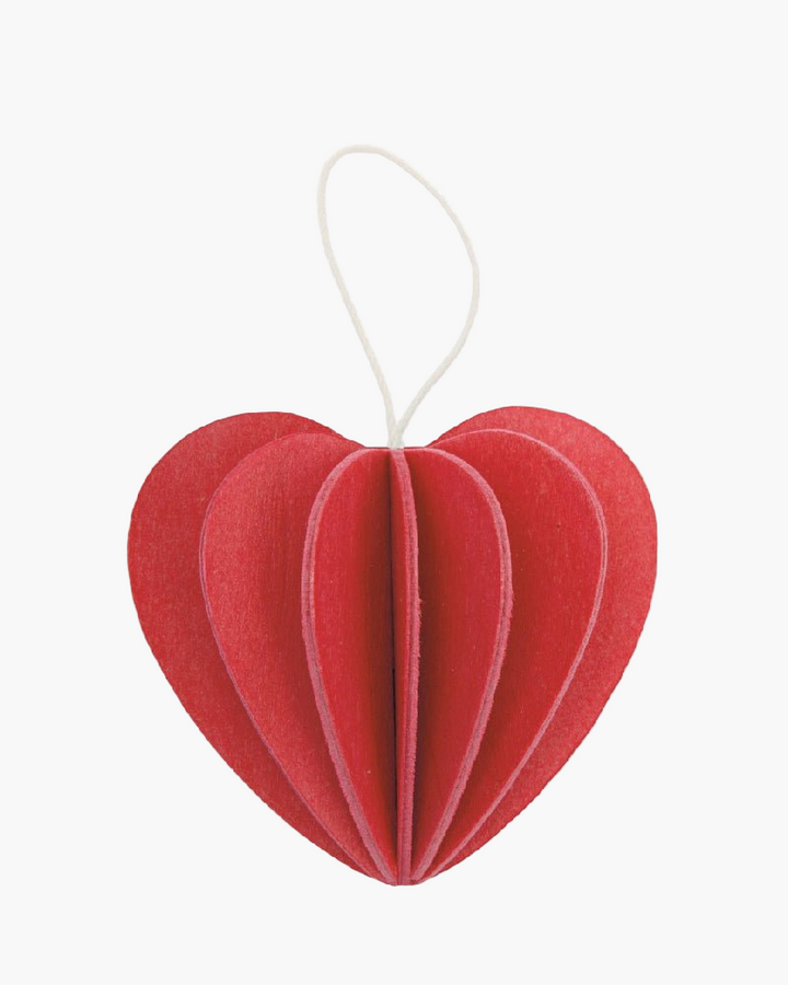 Lovi Heart 4.5 cm, Bright Red