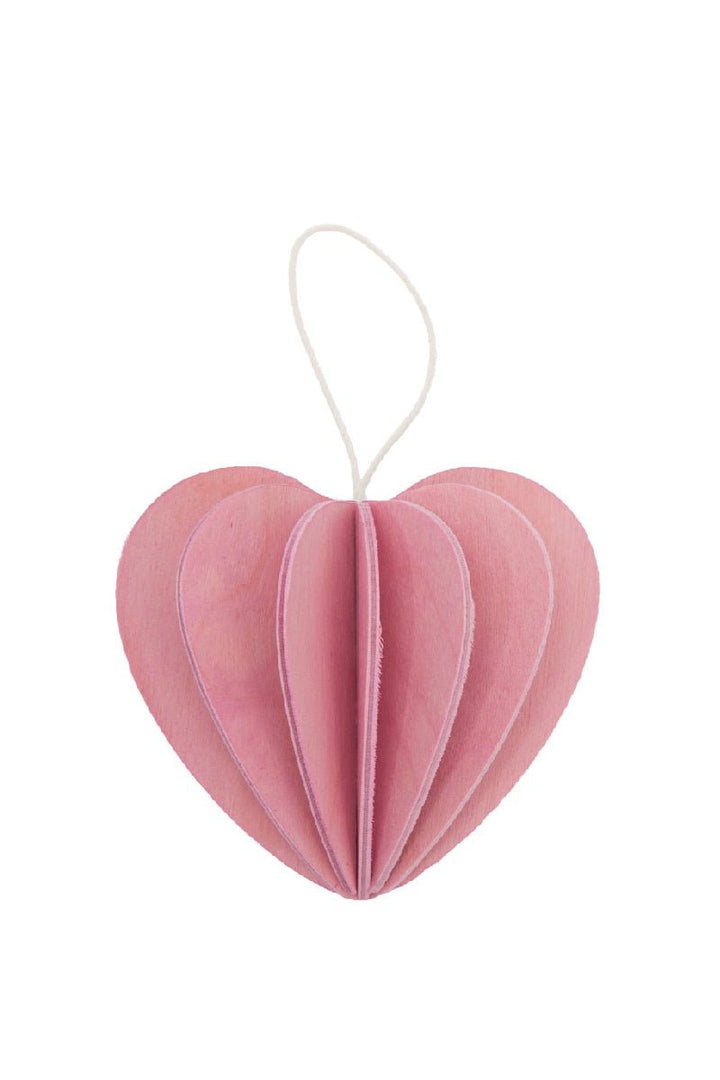 Lovi Heart 6.8 cm, Light Pink - pirkko. LOVI