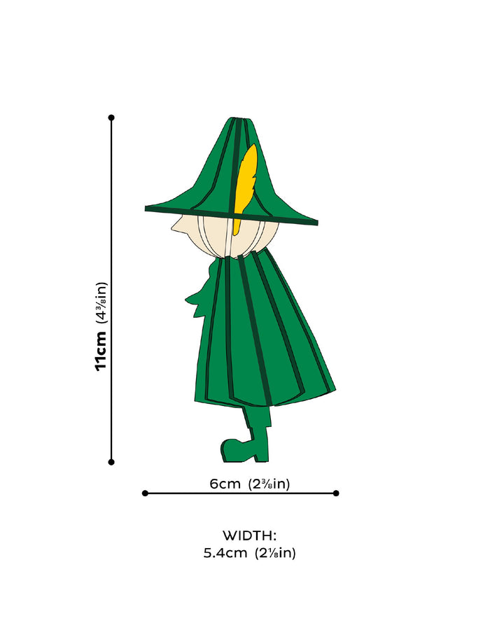 Lovi Moomin Snufkin, 11 cm - pirkko. LOVI
