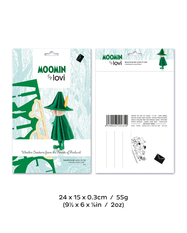 Lovi Moomin Snufkin, 11 cm - pirkko. LOVI
