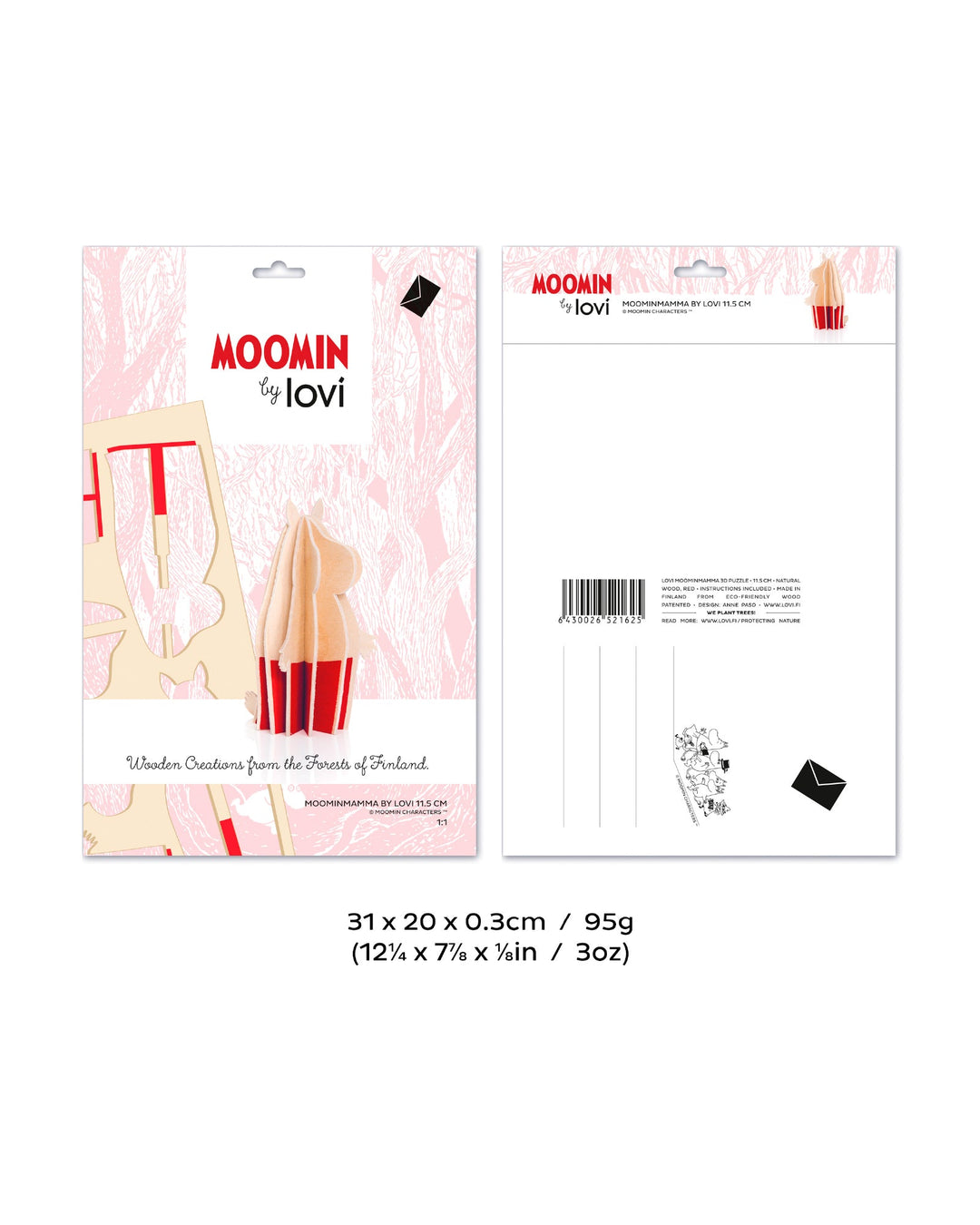 Lovi Moominmamma, 11.5 cm - pirkko. LOVI