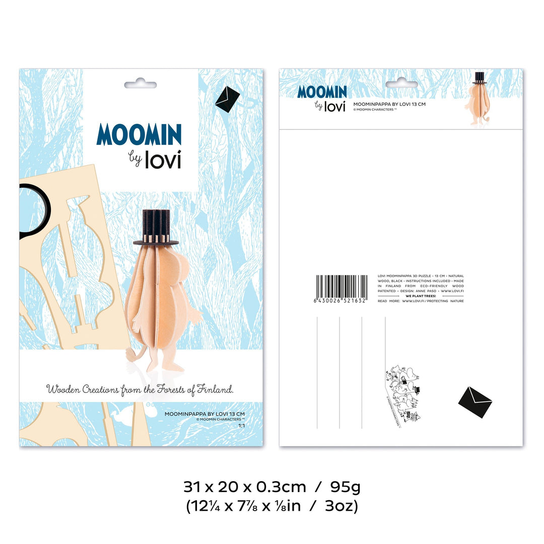 Lovi Moominpappa 13 cm - pirkko. LOVI