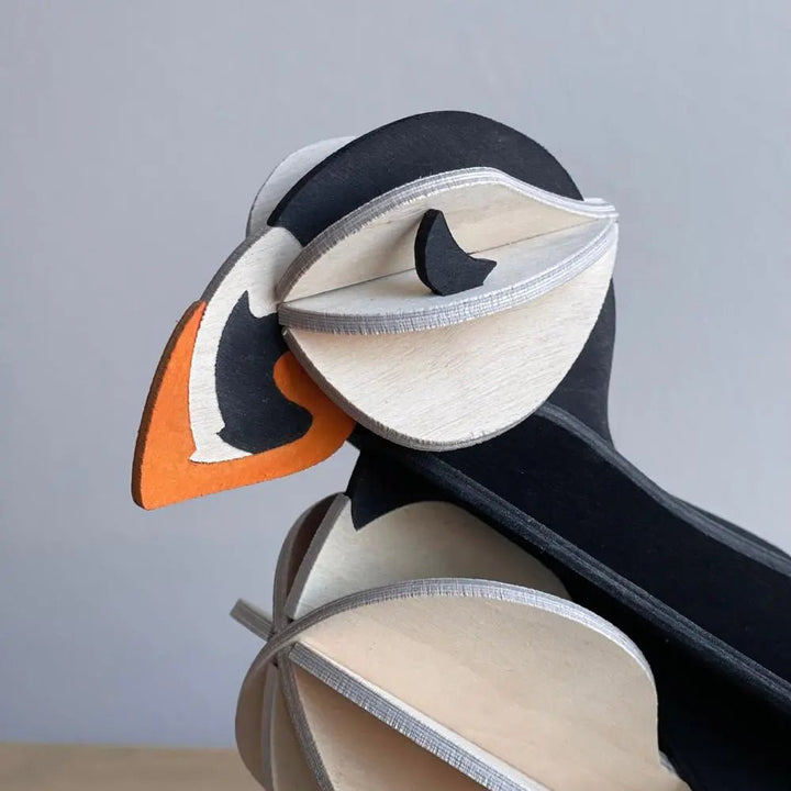 Lovi Puffin Black Mix. 20cm/ 8" - pirkko. LOVI