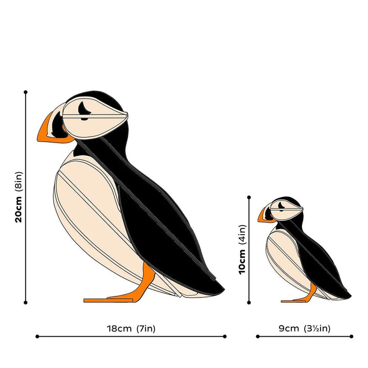 Lovi Puffin Blue Mix. 10cm/ 4" - pirkko. LOVI