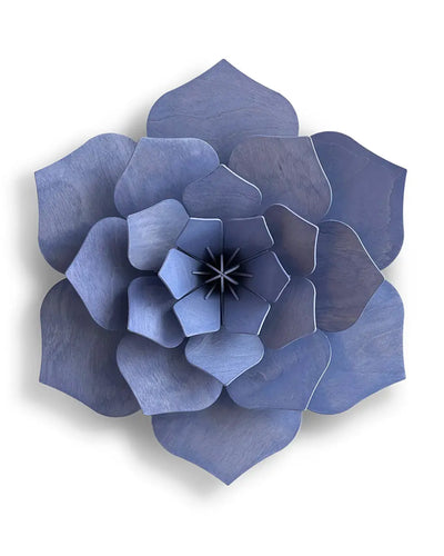 Lovi Flower Flax Blue, 34cm/13.5"