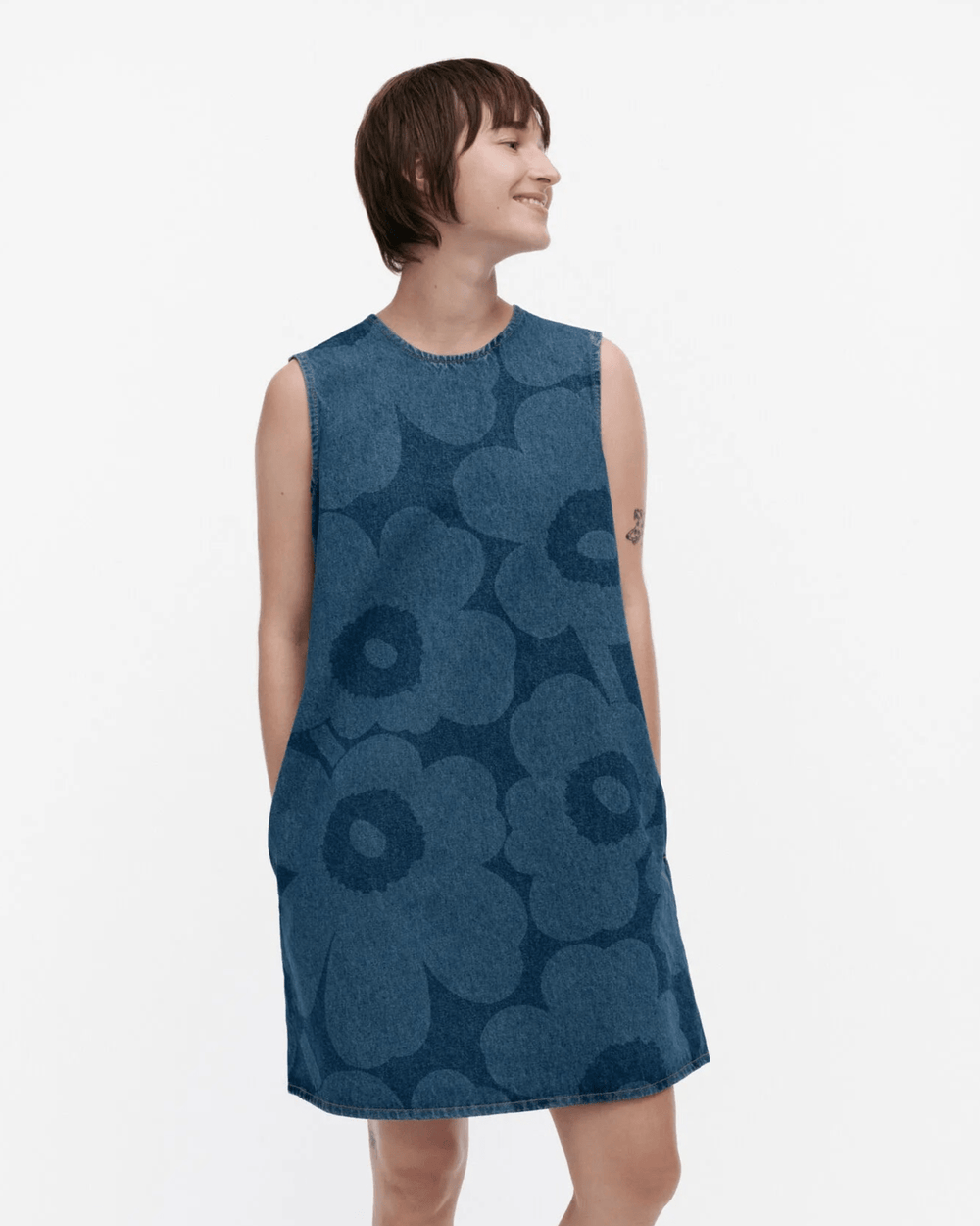 Maridenim Somasti Printed Sleeveless Dress - pirkko. Marimekko
