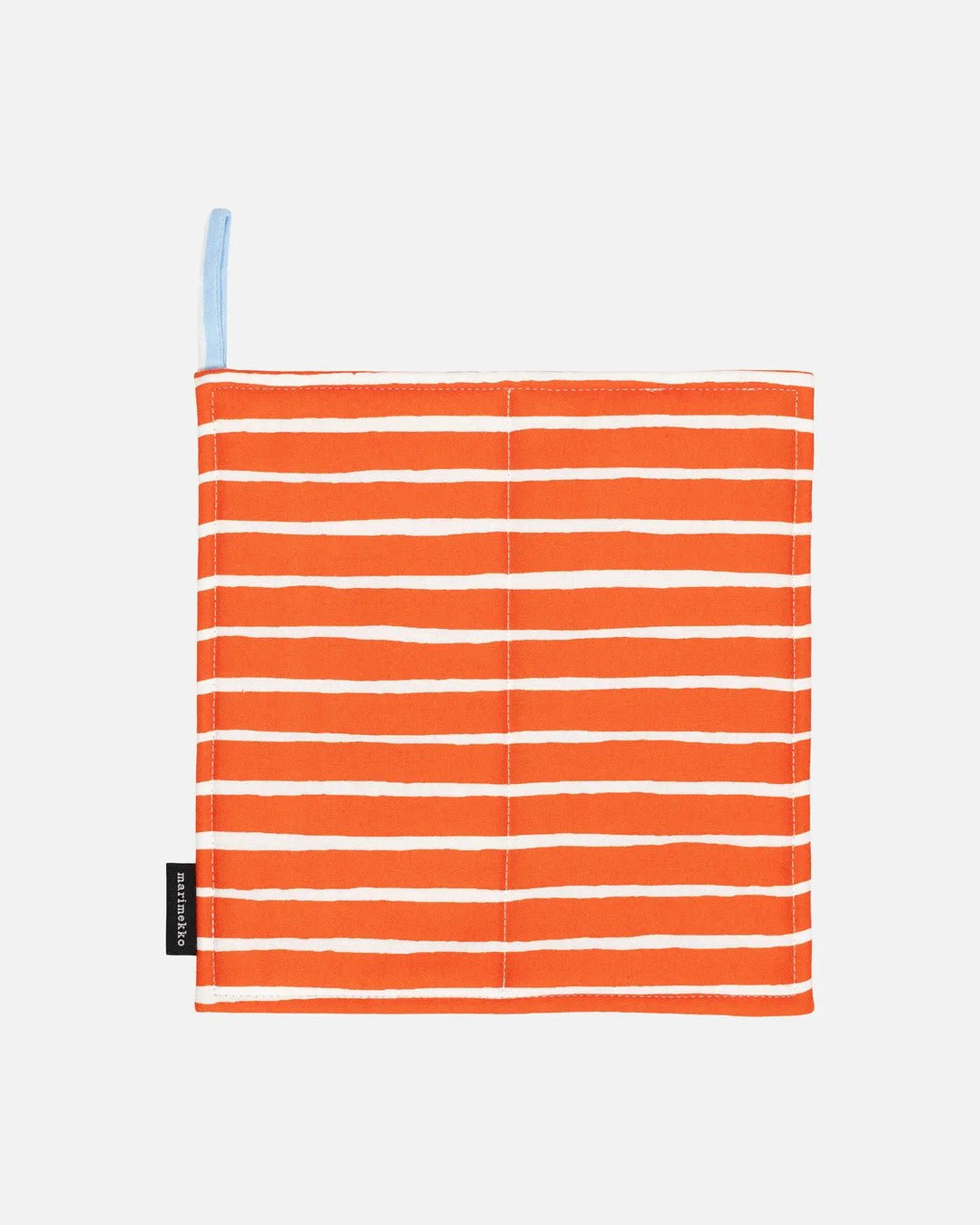 Marimekko | Piccolo Pot Holder | Orange, Blue, White - pirkko. Marimekko