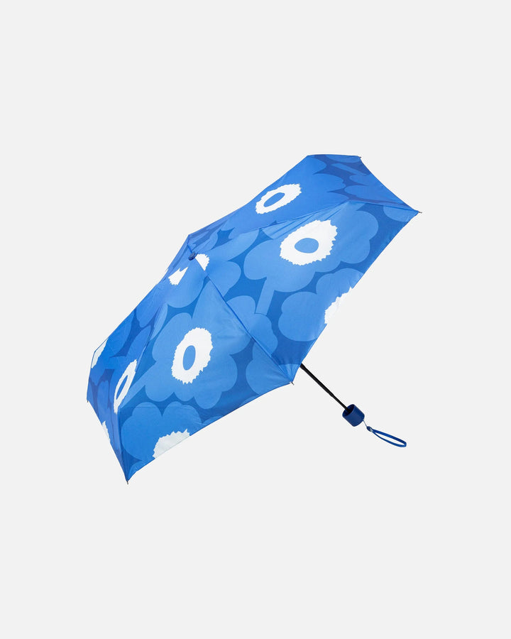 Mini Manual Unikko Umbrella | Blue Multi - pirkko. Marimekko