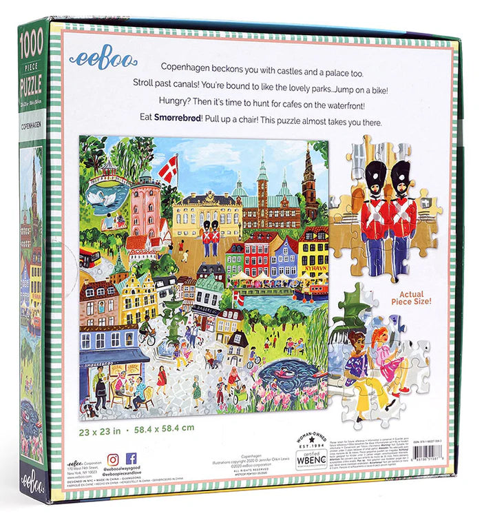 Copenhagen Jigsaw Puzzle | 1000 Pieces