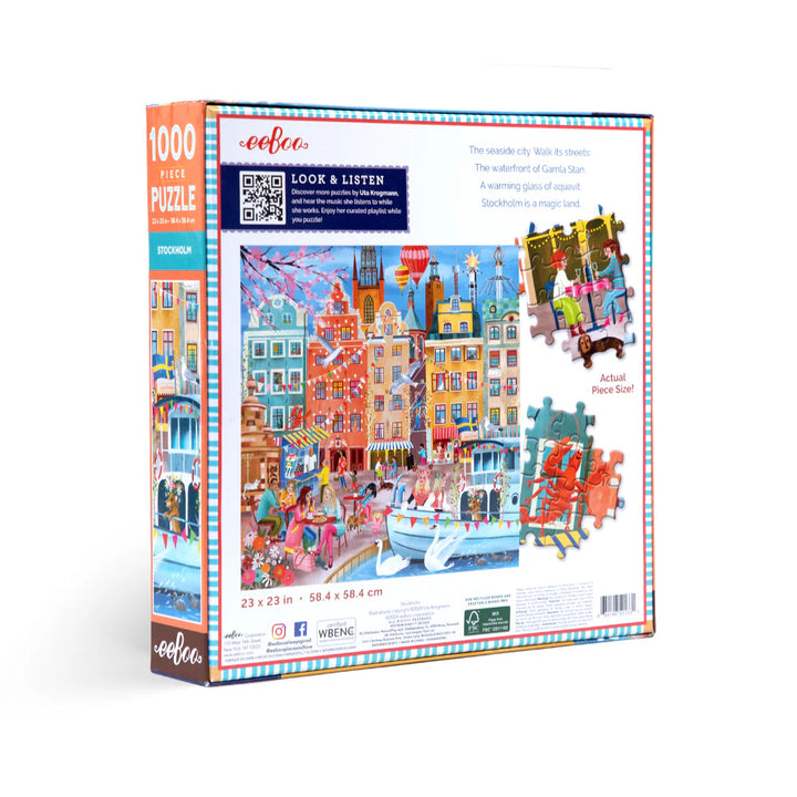 Stockholm Jigsaw Puzzle | 1000 Pieces