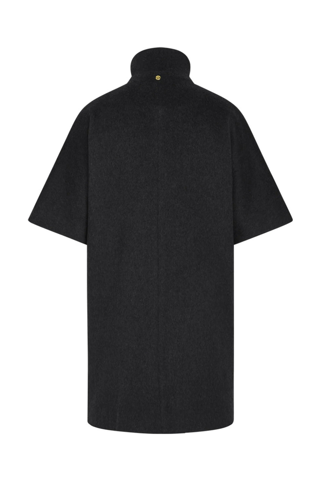 PBO | Iceland Wool Alpaca Cape | Black Melange - pirkko. PBO