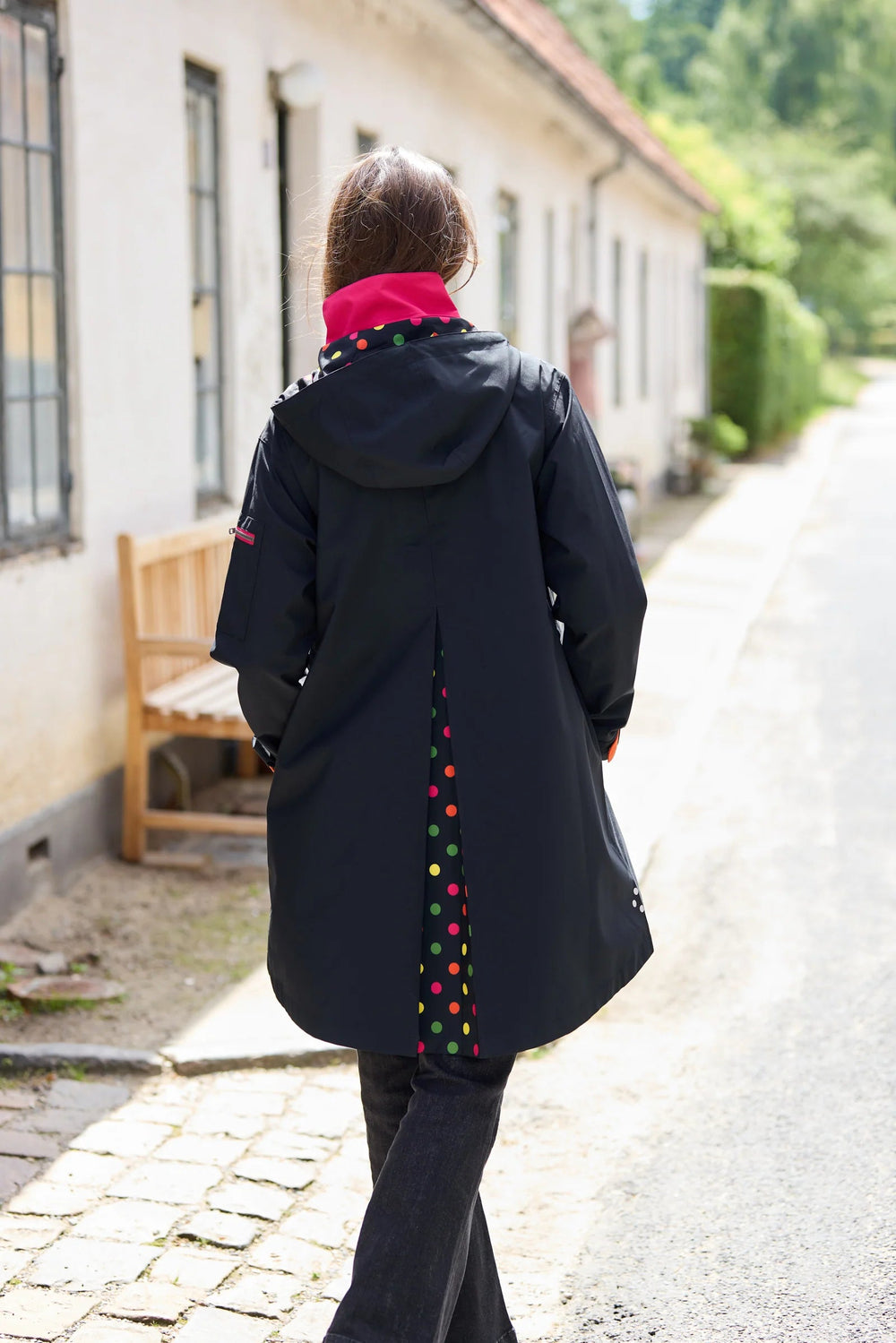 Regn | Hailey Raincoat | Black - pirkko. Regn