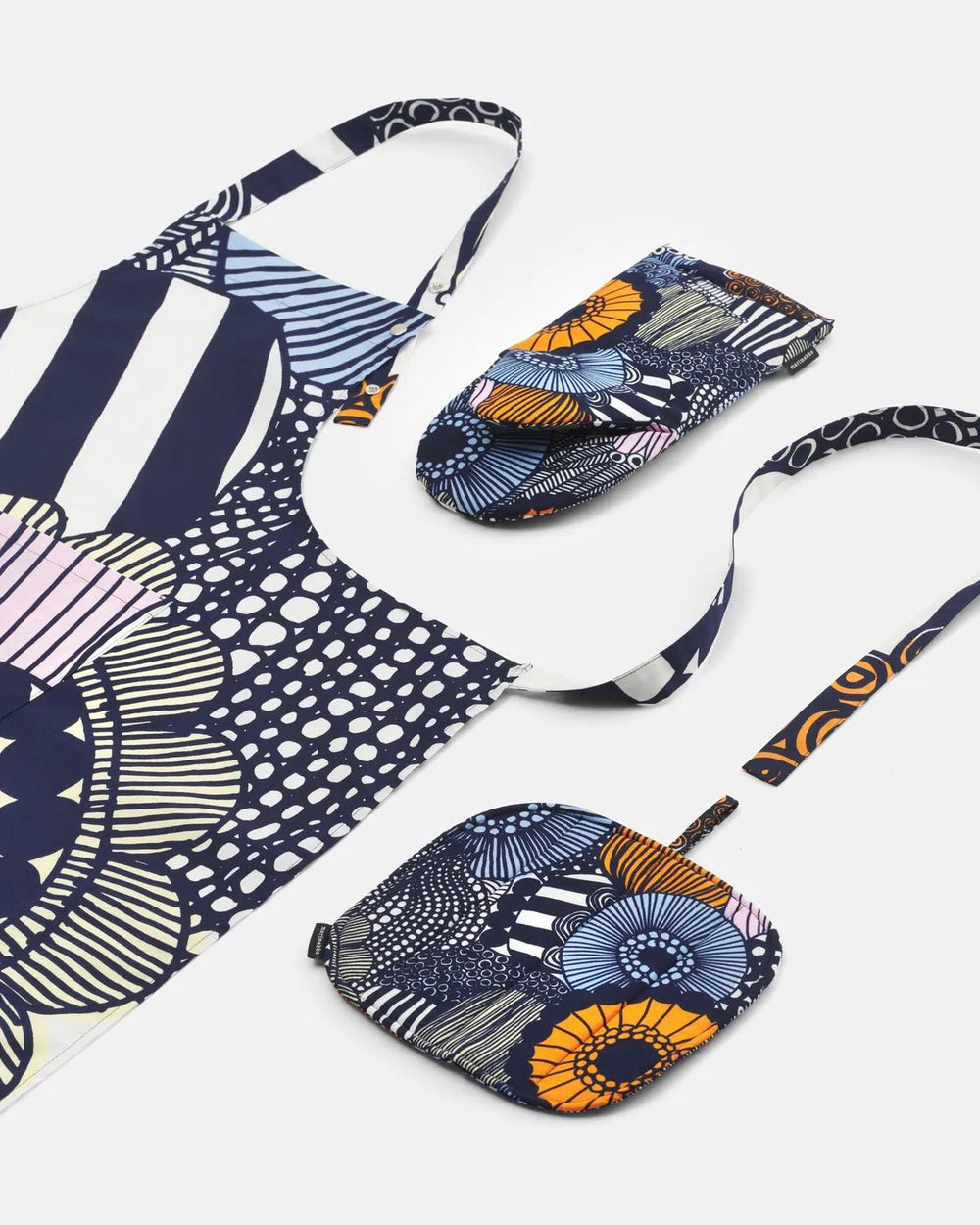 Siirtolapuutarha Pot Holder | Orange Blue Multi - pirkko. Marimekko