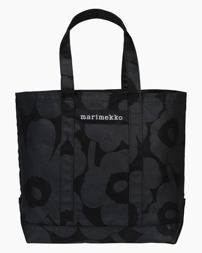 Peruskassi Pieni Unikko, Waxed Canvas Black