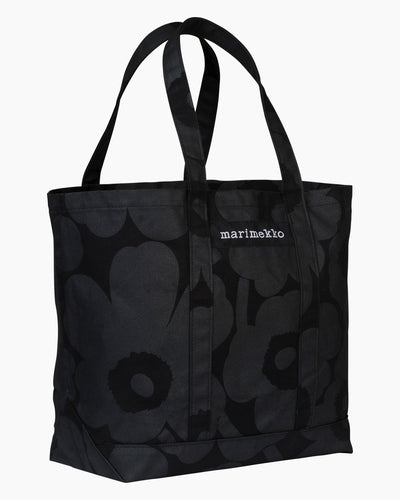 Peruskassi Pieni Unikko, Waxed Canvas Black