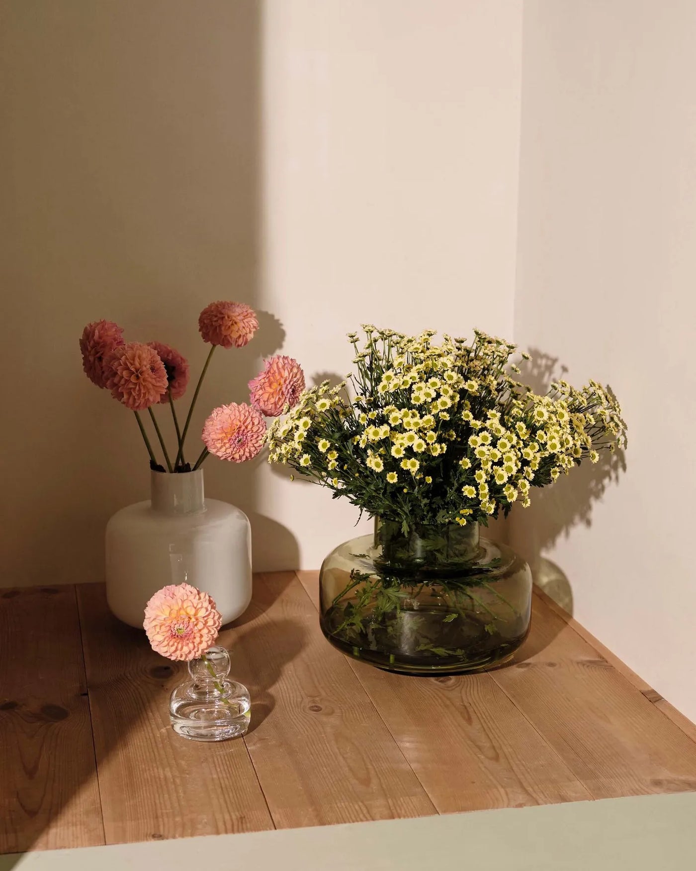 Flower Vase, Clear