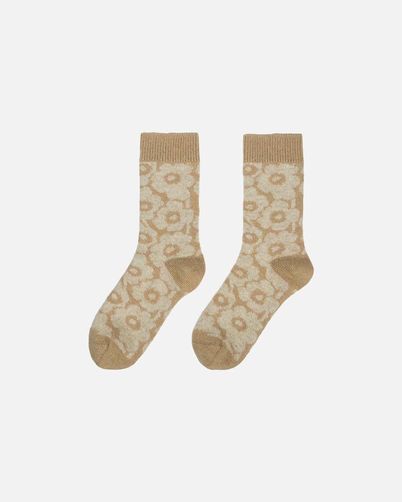 Umina Wool Socks, Beige/Oatmeal