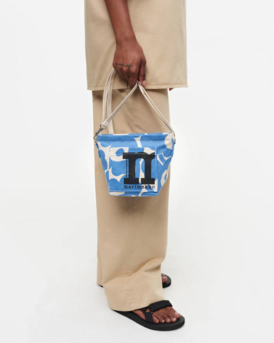 Mono Mini Unikko Crossbody Bag, Blue