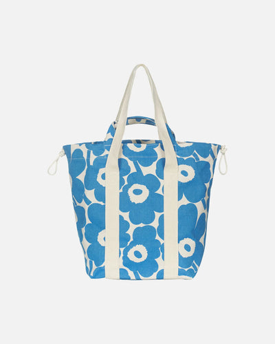 Mono City Unikko Tote Bag, Blue/Off White