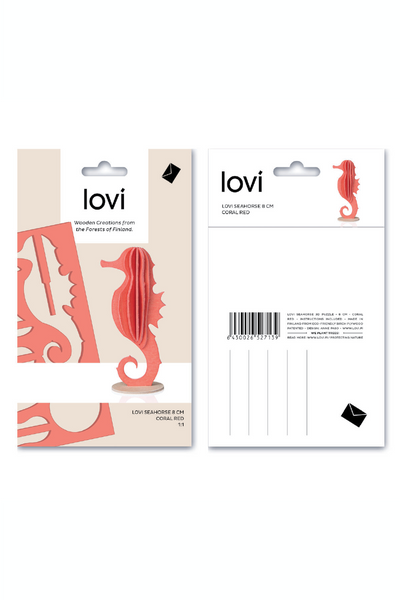 Lovi Seahorse 8 cm, Light Blue