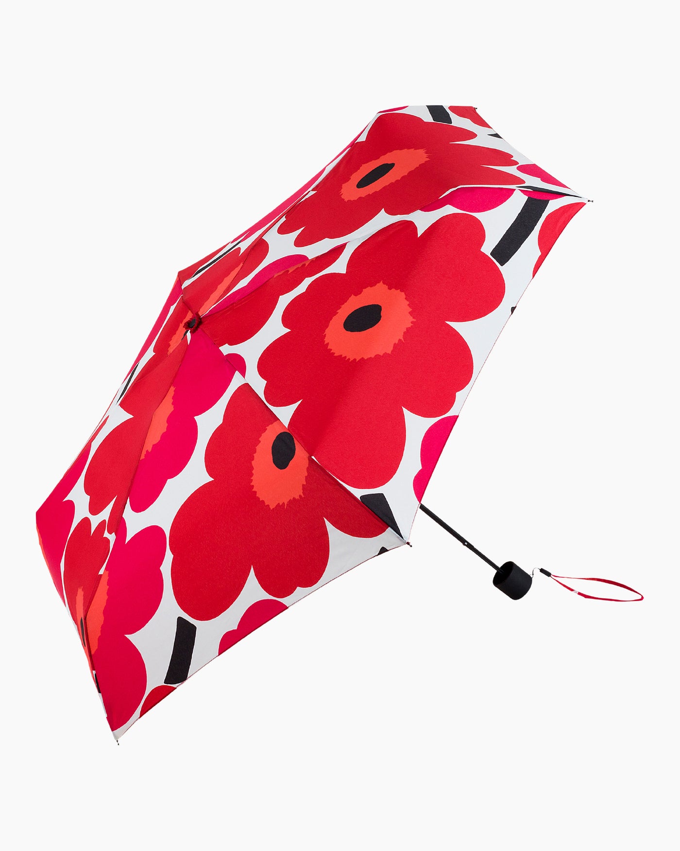 Unikko Mini Manual Umbrella, Red