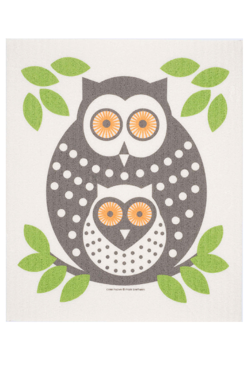 Swedish Dishcloth, Owl