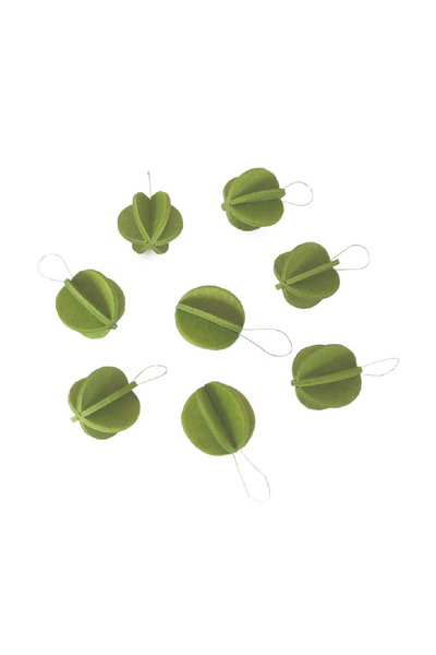 Lovi Minibaubles Ornaments Light Green